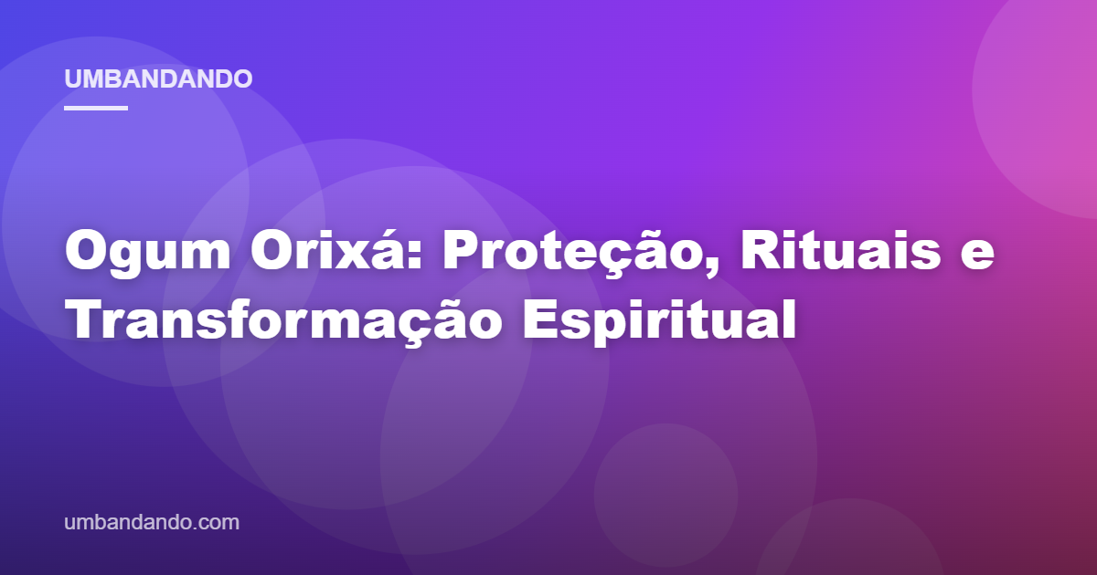 Altar dedicado a Ogum com velas azuis acesas, flores coloridas e símbolos de proteção espiritual