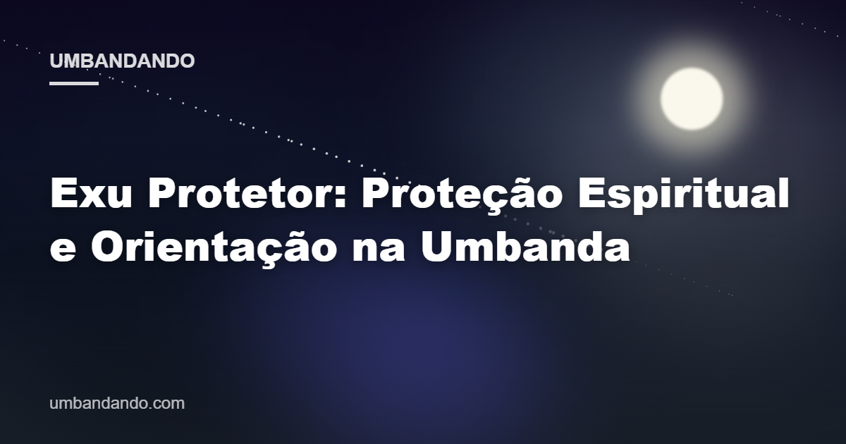 Representação artística de Exu, orixá da Umbanda, com tridente e roupas vermelhas, simbolizando proteção e transformação espiritual nas encruzilhadas