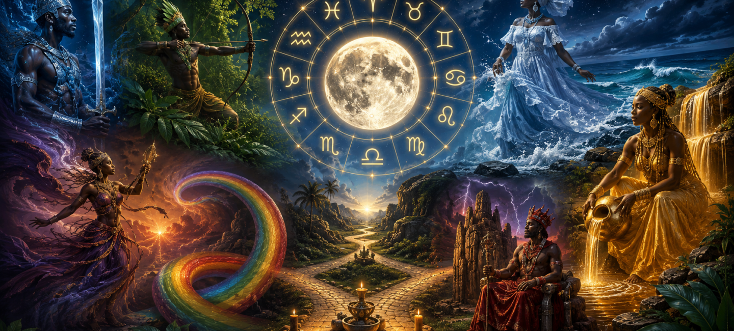 orixá protetor de cada signo lunar